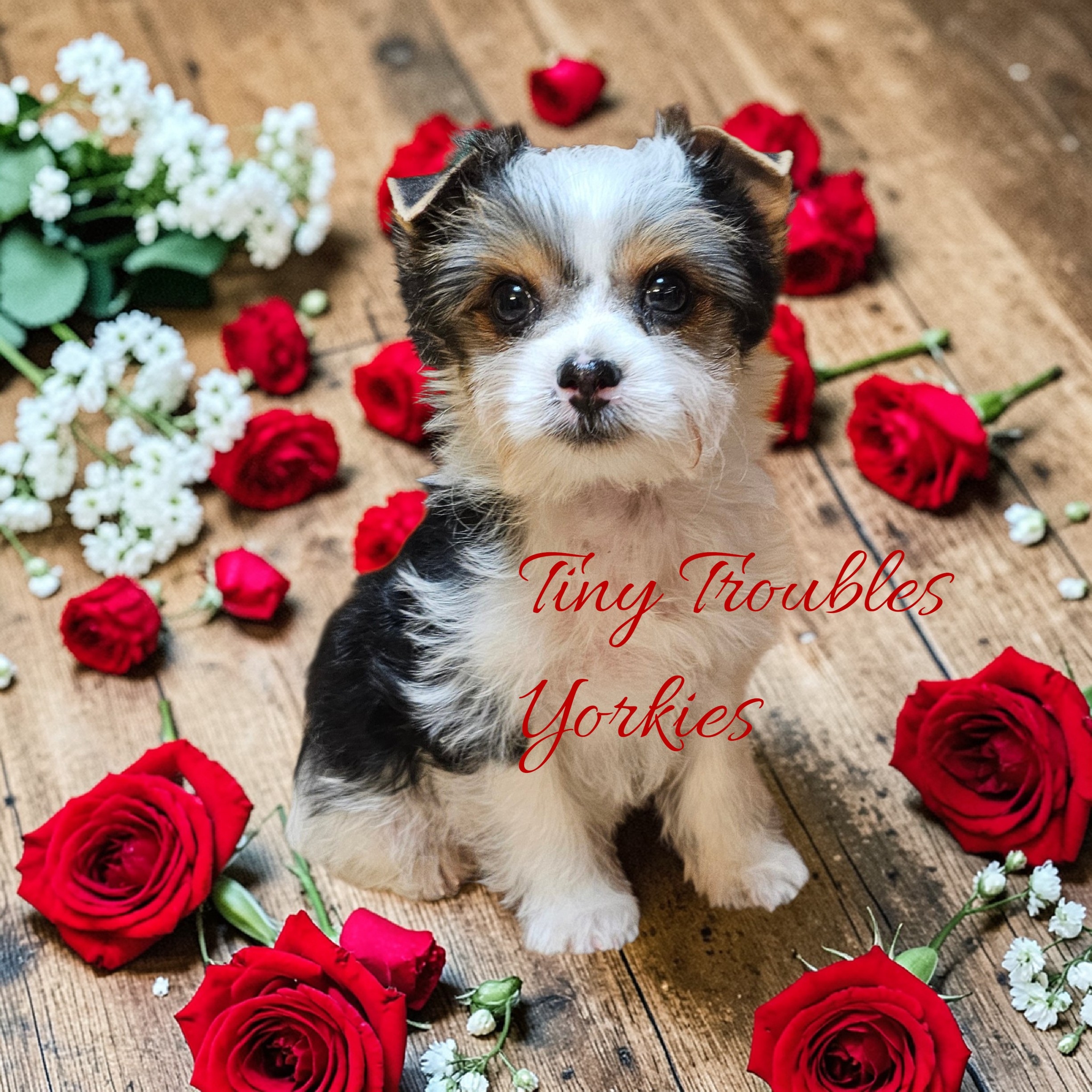 Available Female (Chocolate Parti color) 1-18-25